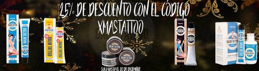 Promoción Balm tattoo: ¡Hasta un 25% en nuestros productos!