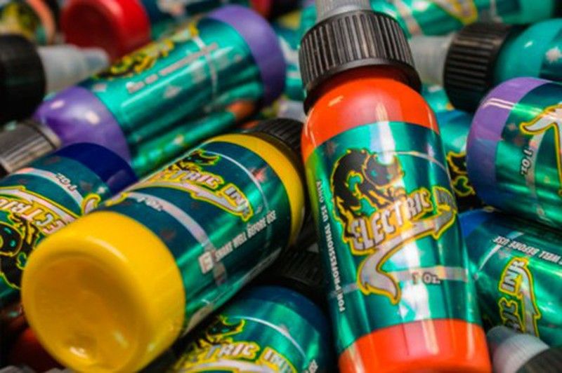 Tintas para tatuar Electric Ink