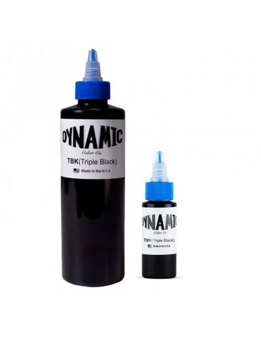 A tinta de tatuagem mais preta do mercado; dinâmico triplo preto
