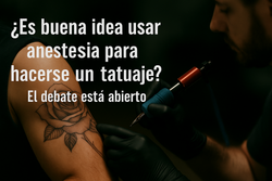 ¿Es buena idea usar anestesia para hacerse un tatuaje? El debate está abierto
