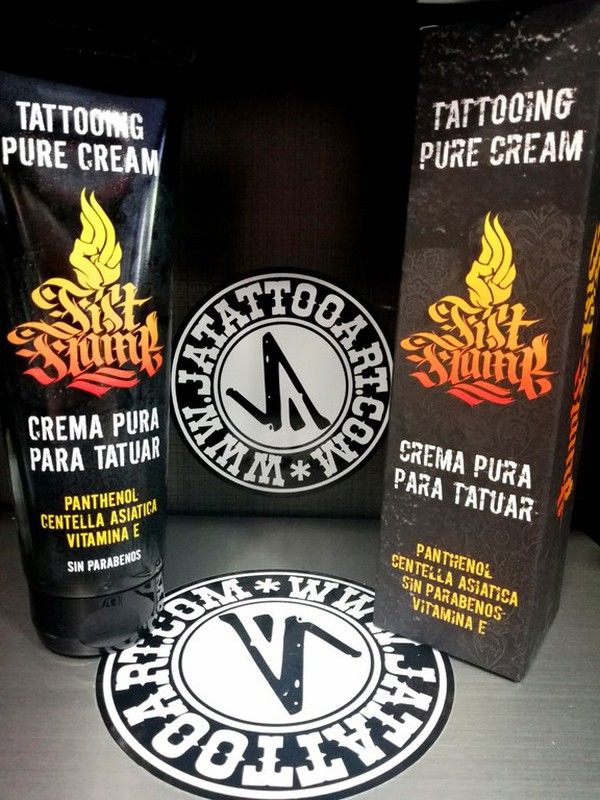Crema para el proceso del tatuaje