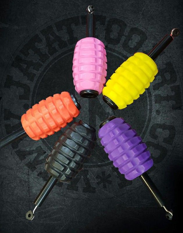 Grip para insertar agujas de cartucho en máquina de bobina