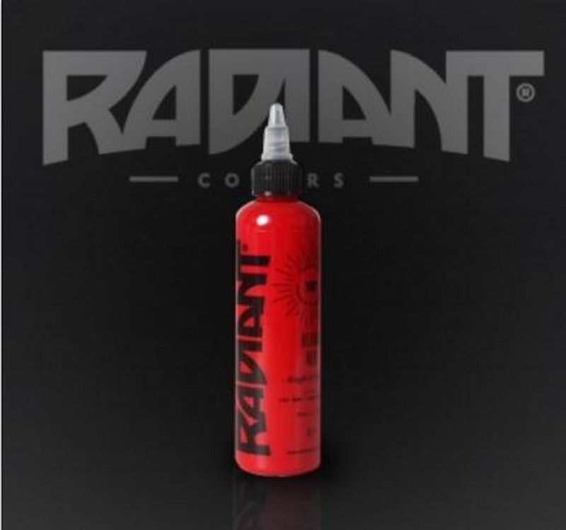 Tintas rojas radiant ink