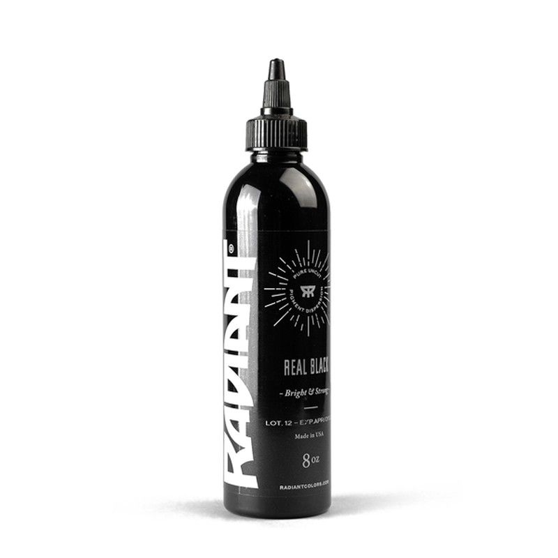 Tinta negra Radiant colors