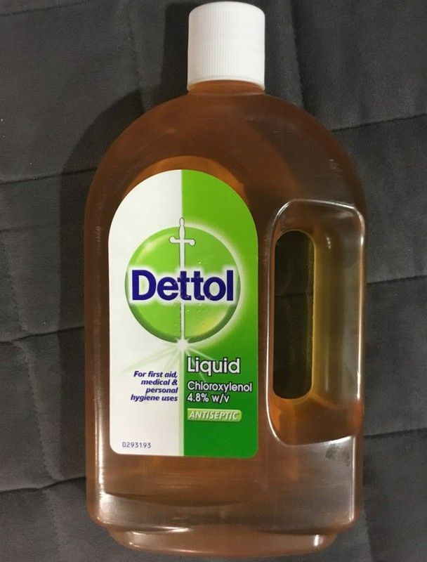 Dettol liquido desinfectante antiséptico y antibacteriano