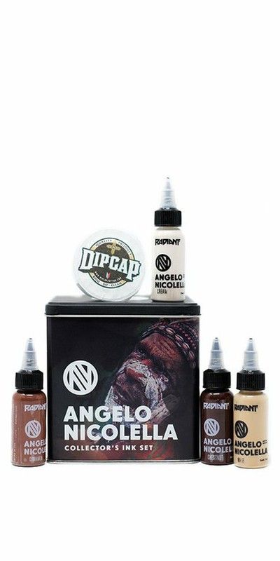 Angelo nicolella tintas para tatuar