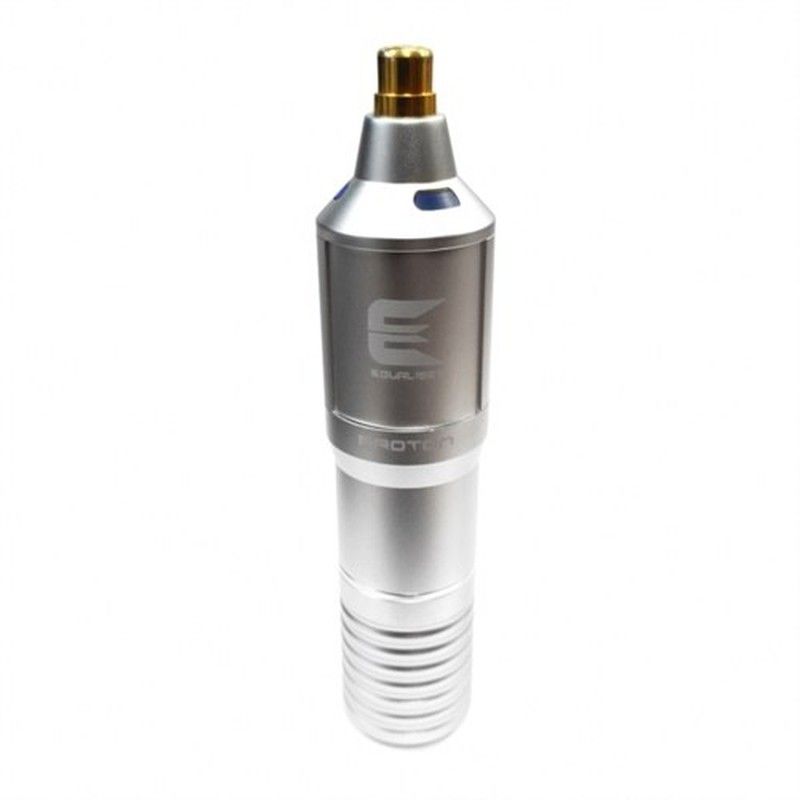 Pen para tatuar rotativa Proton plateada
