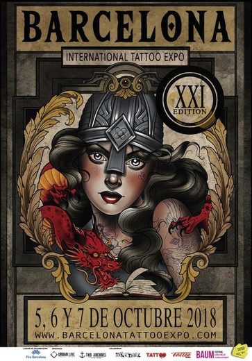 Quedan menos de 2 semanas para la Barcelona Tattoo expo XXI edición!