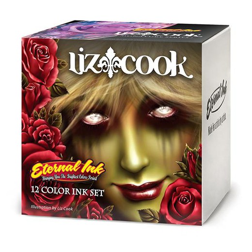 Eternal Ink set Liz Cook 12 COLOUR