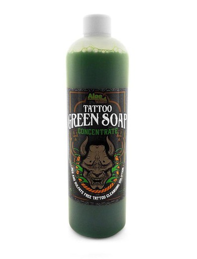 Green Soap concentrado Aloe tattoo