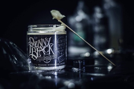 Penny Black tattoo butter