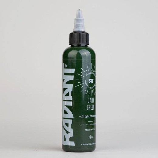 Tinta artística Radiant Colors Dark Green 60 ml