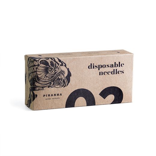 Agujas de tatuar clásicas esterilizadas Piranha