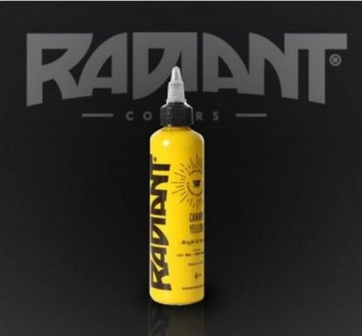 Tintas Artísticas Amarelas de Cores Radiantes