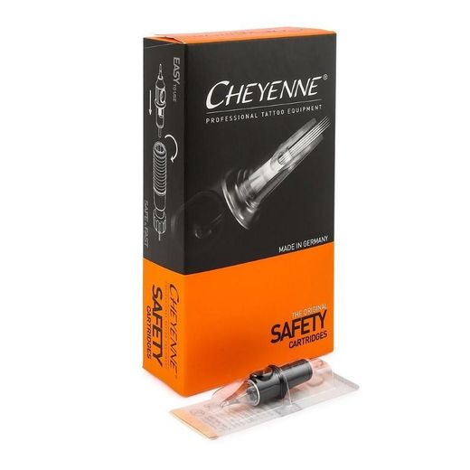 Agujas de Cartucho Cheyenne Safety Round Liner 3RL 0.25
