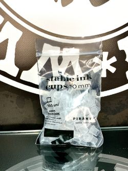 Tampas de base plana transparente 100 unidades