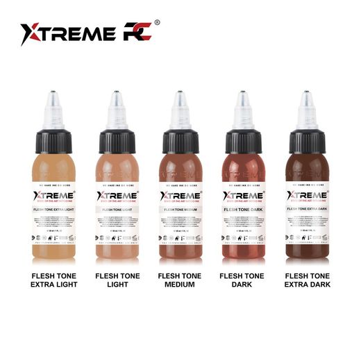 Flesh tone color set