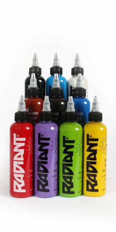 Kit 10 tintas artisticas básicos Radiant Colors