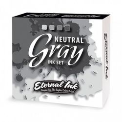 Kit de tintas Eternal Ink Grises  (no reach)