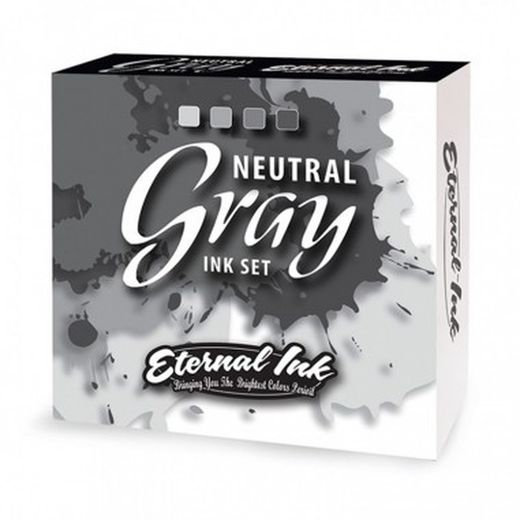 Kit de tintas Eternal Ink Grises  (no reach)