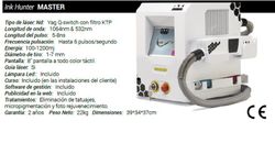 Laserlight Ink Hunter Master