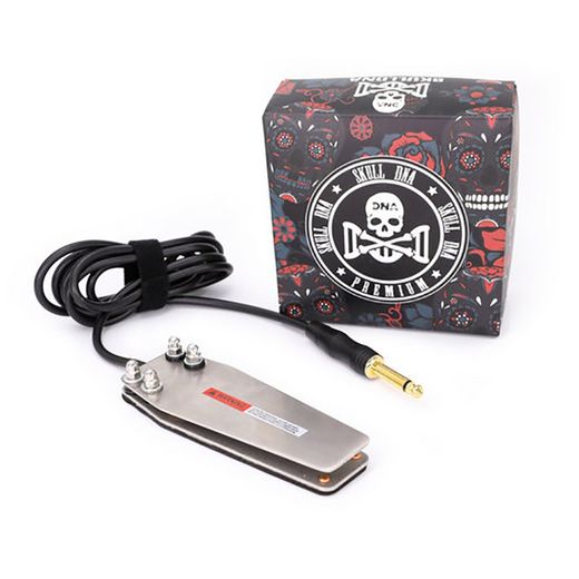 Pedal plano basico metálico para tatuar