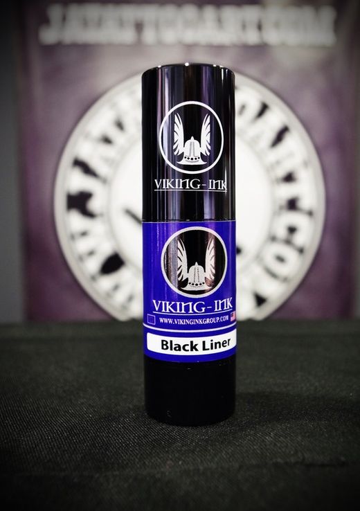 Tinta homologada Black Liner Viking Ink
